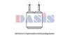OPEL 1806107 Heat Exchanger, interior heating